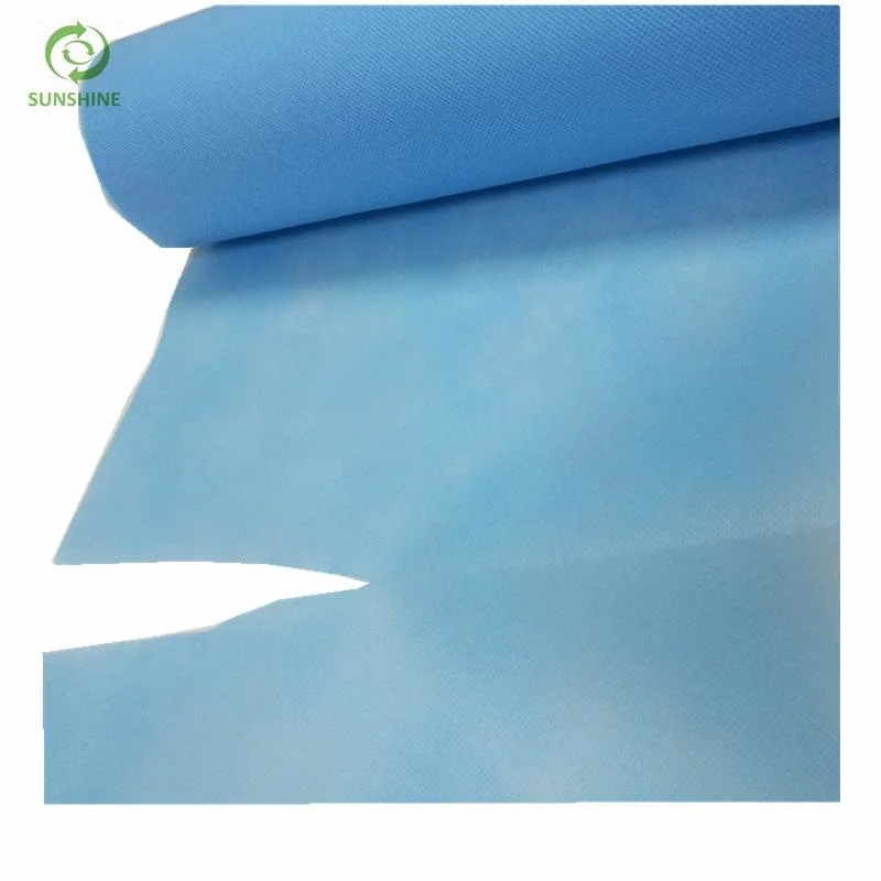 9-260GSM Colorful S/Ss/SSS/SMS Nonwoven Fabric PP Spunbond Nonwoven Perforated Nonwoven Fabric for Medical Use